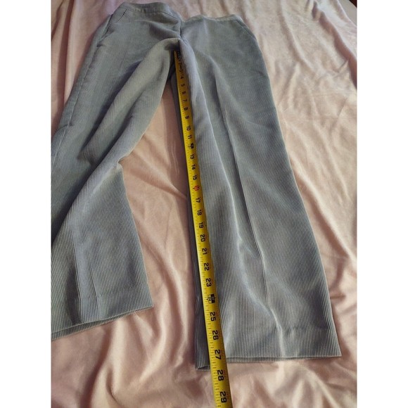 Alfred Dunner Pants Size 12 Gray Pull On Elastic Waist - Picture 7 of 8